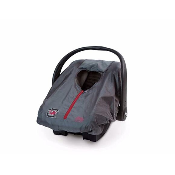 USC Gamecocks NCAA Cozy Cover Combo Pack Sun/Bug & Lightweight Car Seat Covers - Picture 3 of 4